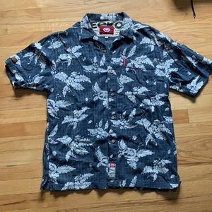 Ecko Unlimited 100% cotton (Men/Teen) Short sleeve Button down- Size L